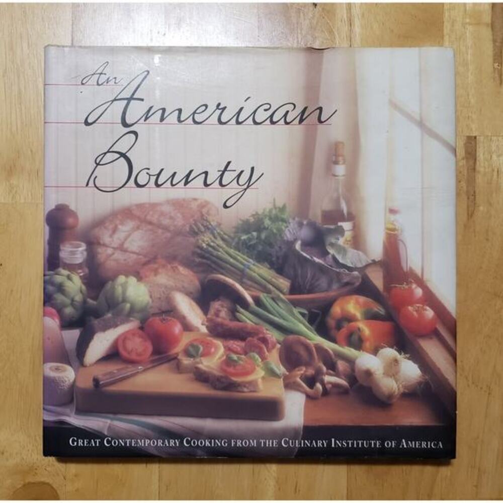 An American Bounty Cook Book Great Contemporary Cooking By Louis Wallach